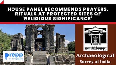 House Panel Recommends Prayers, Rituals at Protected Sites of ...