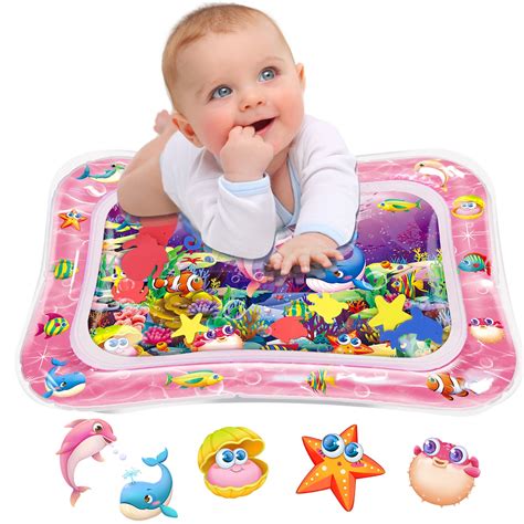 Infinno Tummy Time Mat Premium Baby Water Mat (Multicoloured) : Amazon ...