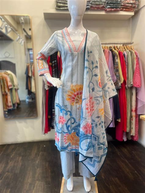 Pure Cotton Fabric Regular Wear (3PC Set) – Taara Tales