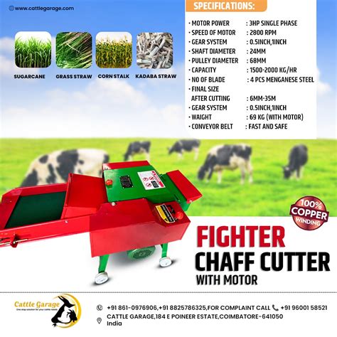 Fighter Chaff Cutter – Cattle Garage