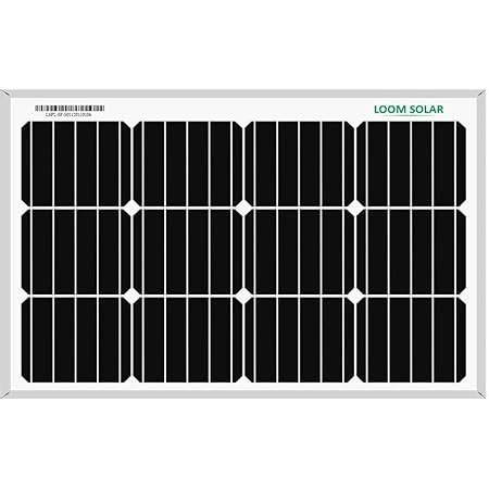 LOOM SOLAR Panel 225 Watt-12 Volt Mono PERC (Pack of 2) : Amazon.in ...
