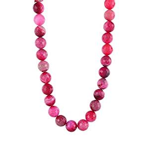 Buy PANAASHE-RAJASTHANI 8MM Pink Crystal Cut SEMI-Precious Gemstone ...