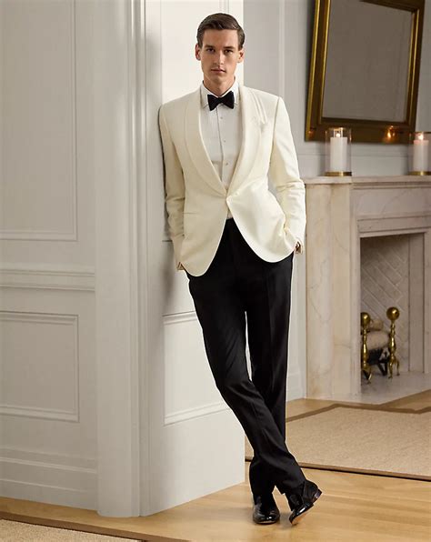 Gregory Hand-Tailored Tuxedo Trouser for Men | Ralph Lauren® IN