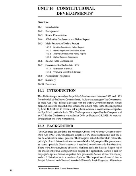 Unit-16 - Nice documents - National Movement – The Mass Phase-II UNIT ...