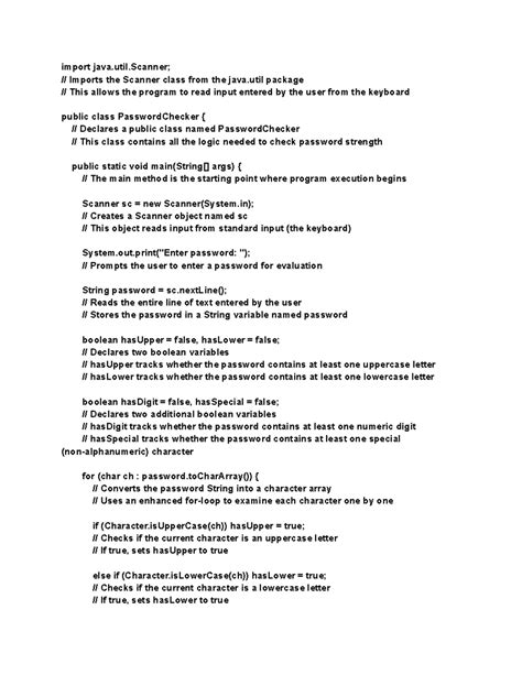 Image result for Java Program Password Checker