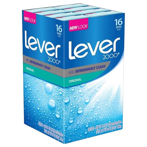 Amazon.com : Lever 2000 Bar Soap, Original, 4 oz, 16 bar : Bath Soaps ...
