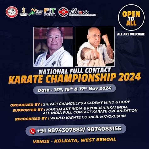 National Open Full Contact Karate championship 2024 (Mkyokushin cup ...