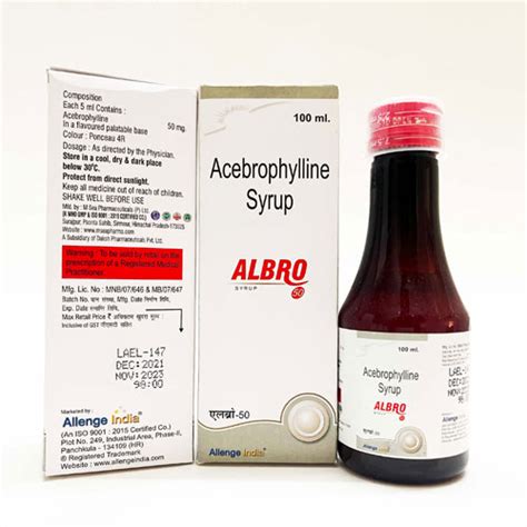 ALBRO-Syrups Daksh Pharmaceuticals Pvt. Ltd.