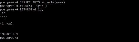 PostgreSQL Serial 的图像结果