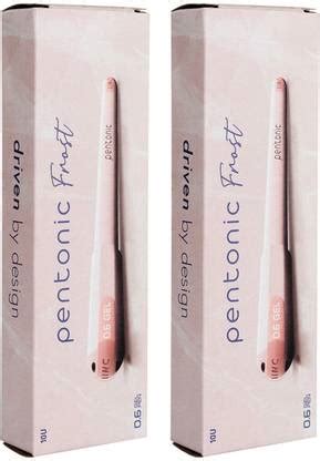 Pentonic Frost 0.6 mm Refillable, Ultra Low Viscosity Ink, Sleek Matte ...