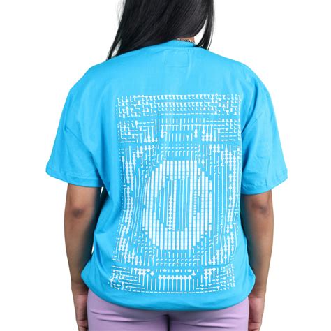 KNN Calcutta 'Cyberpunk; Light Blue' Oversize T-Shirt