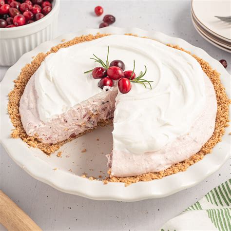 Nobake Cranberry Pie Recipe