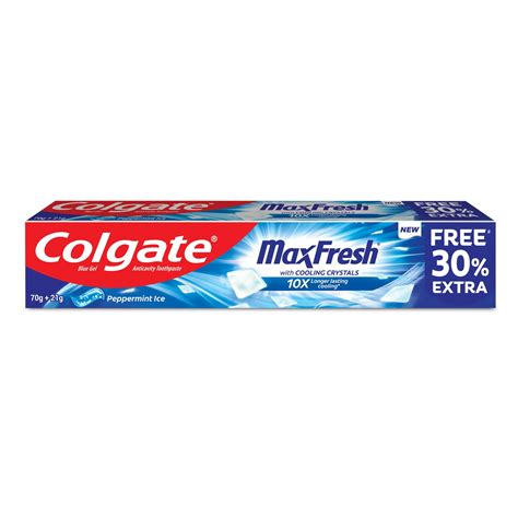 Buy Colgate MaxFresh Toothpaste, Blue Gel Paste with Menthol for Super ...