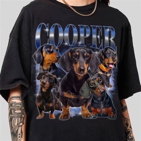Custom Retro Dog Bootleg Shirt, Dog Bootleg Retro 90's Tee, Custom Pet ...