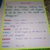 Write a dialogue between two friends about what will happen if all ...