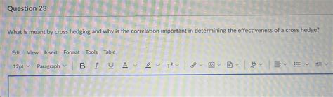 Image result for Cross Hedging Example