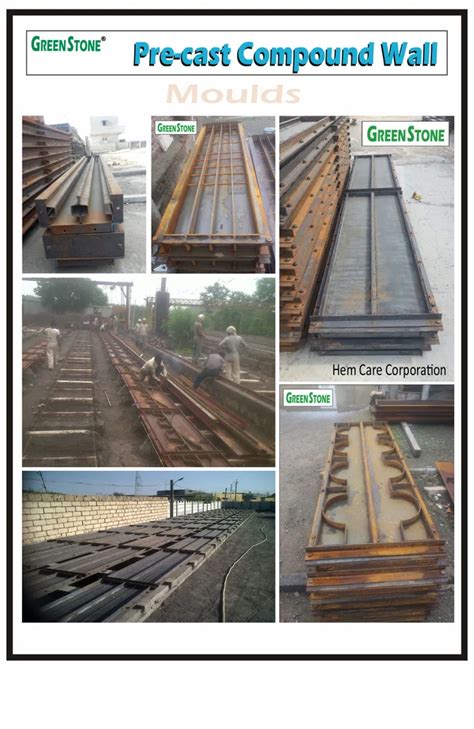 Boundary Wall Mould - RCC Precast Compound Wall Mould Manufacturer from ...