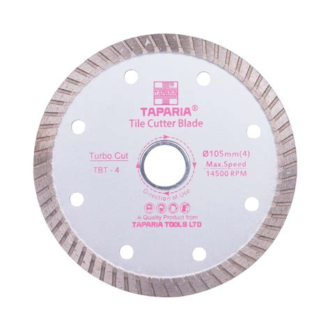 Taparia 4", Tile Cutter Blade, Turbo (Tbt 4) : Amazon.in: Home Improvement