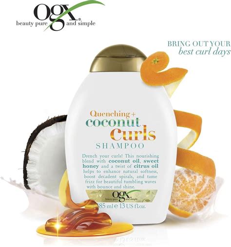 OGX, Shampoo, Quenching+ Coconut Curls, 385ml Buy, Best Price. Global ...