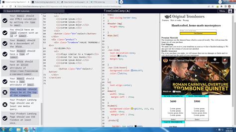 Product Landing Page Freecodecamp Solution 的图像结果