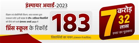 The Merit Factory | Best RBSE School in Sikar: Prince School