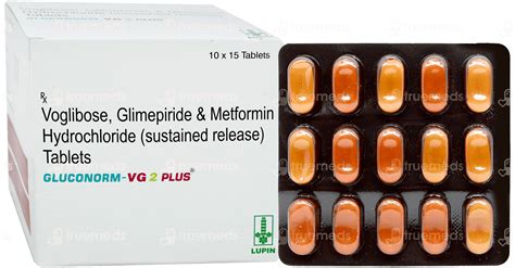Gluconorm Vg 2 Plus Tablet 15: Uses, Side Effects, Price & Substitutes