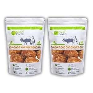NutriEarth Natural Jaggery Lumps | Desi Gud | Pure Sugarcane Sweetener ...