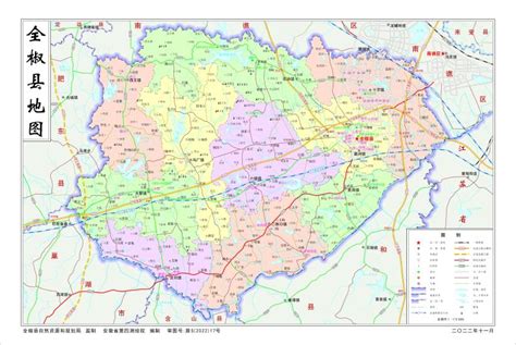 最新版全椒县标准地图公布_全椒县人民政府