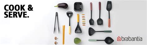 Buy Brabantia Tasty+ Precision Tongs, 29cm, Granite Gray Online at Low ...