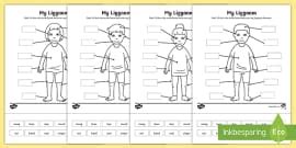 My Liggaam Woordeskat Aktiwiteit (teacher made) - Twinkl