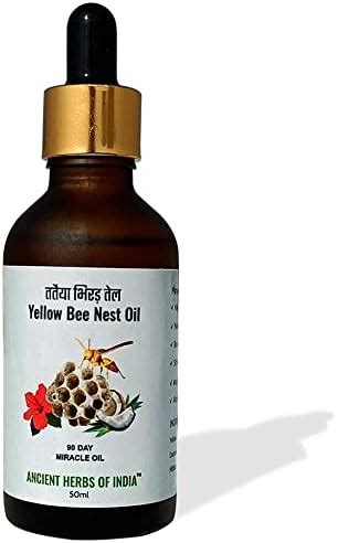 Buy Ancient Herbs of India Yellow Bee Nest Oil 50Ml - Tataiya Bhirad ...