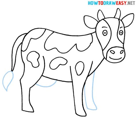 Cow Drawing Tutorial 的图像结果