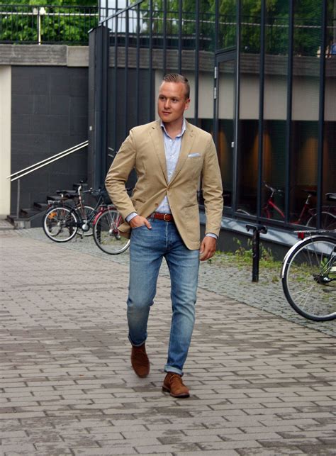 Brown suede chukka boots | Sports coat and jeans, Mens sport coat with ...