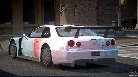 Nissan Skyline R34 US S7 for GTA 4