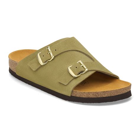 Zürich 1964 Suede Leather in Color Green Olive | BIRKENSTOCK UAE