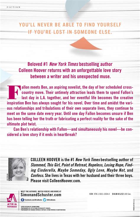 November 9 | Book by Colleen Hoover | Official Publisher Page | Simon ...