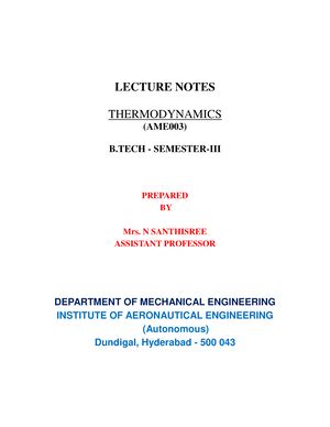 Basic Thermodynamics - Textbook - Studocu