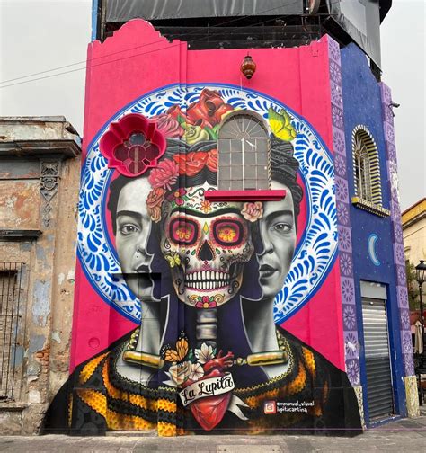 Frida Kahlo's Enduring Spirit: A Striking Mural Unveiled at La Lupita ...