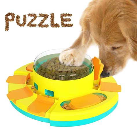 Buy KADTC Dog/Cat Puzzle Toy Interactive Treat Game Toys Food Dispenser ...