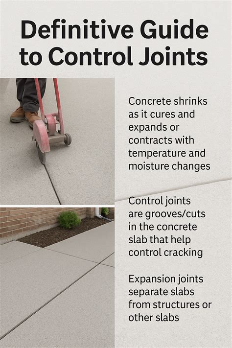 Essential Guide To Control Joints Concrete For Durable Construction