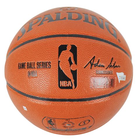 Lot Detail - Steph Curry Signed NBA Game Model Basketball (Fanatics)