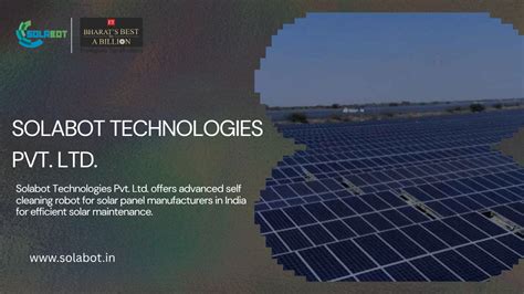 Best Solar Rooftop Cleaning Robot in India | Solabot