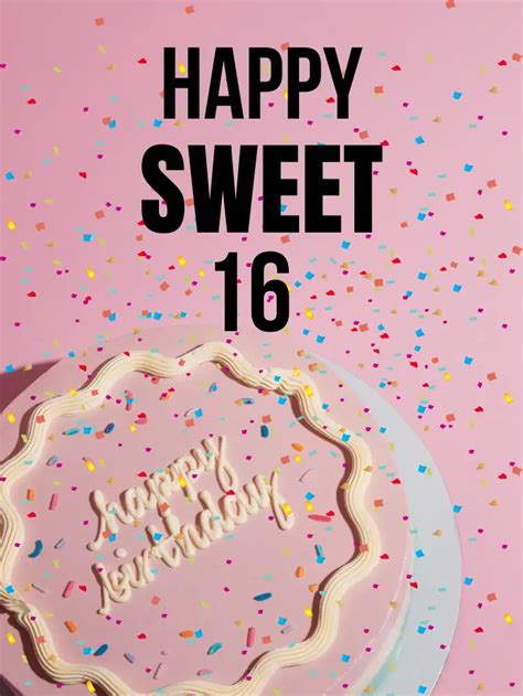 Happy Sweet 16 Birthday - 56 Amazing Wishes | I-Wish-You