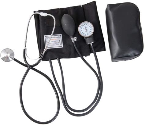 HealthSmart Home Blood Pressure Kit with Manual Sphygmomanometer ...