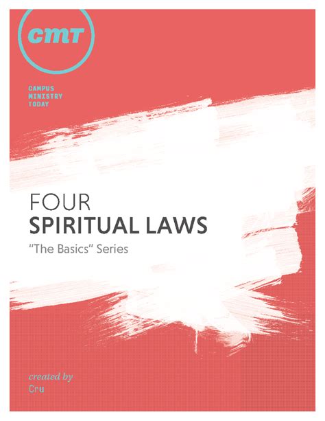 Four Spiritual Laws - Credits to the rightful owner. - created by Cru ...