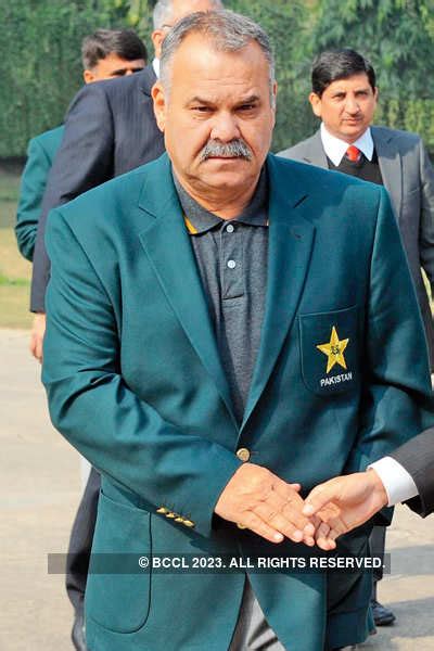 Dave Whatmore during the farewell party for the Pakistan cricket team ...