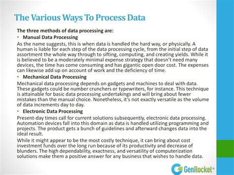 Image result for Data Processing Methods