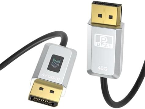 Fiber Optic DisplayPort Cable 2.1, DP 2.1 Cable[16K@30Hz, 8K@240Hz, 4K ...
