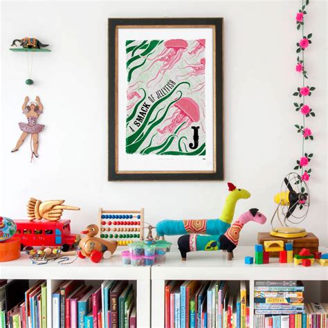 A Smack of Jellyfish Print - MinaLima