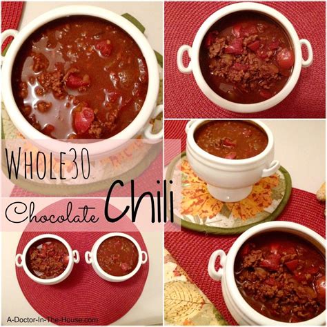 Whole30 Chocolate Chili | Chocolate chili, Chocolate chili recipe ...